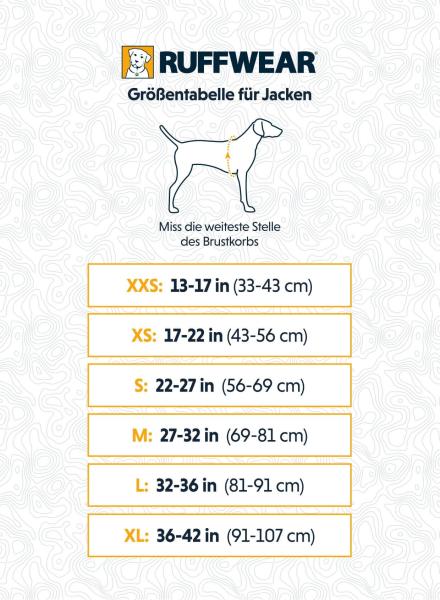 Ruffwear Lumenglow Hi Viz Jacket  Blaze Orange Gr. M